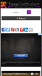 Mobile Screenshot of massagetradesecrets.com